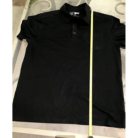 5.11 TACTICAL MENS BLACKSHORT SLEEVE FRONT POCKET POLO SHIRT SIZE LARGE - Picture 6 of 6